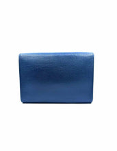 Load image into Gallery viewer, CHRISTIAN DIOR Navy Leather Clutch
