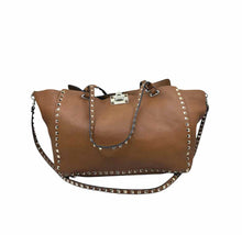 Load image into Gallery viewer, VALENTINO Camel Leather Handbag
