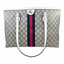 Load image into Gallery viewer, GUCCI Brown, beige Monogram Tote
