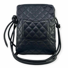 Load image into Gallery viewer, CHANEL Cambon Black Leather Quilted Handbag
