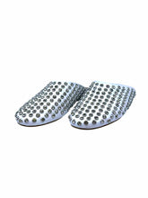Load image into Gallery viewer, ALAIA Size 8 White Leather Slide
