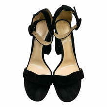 Load image into Gallery viewer, GIANVITO ROSSI Size 8 Black Suede Solid Sandals
