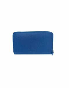 PRADA Navy Coated canvas Wallet