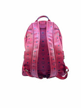 Load image into Gallery viewer, MCM Red Backpack
