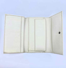 Load image into Gallery viewer, GUCCI Continental black, white Coated canvas Monogram Wallet
