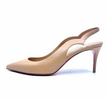 Load image into Gallery viewer, CHRISTIAN LOUBOUTIN Size 9 Nude Sling back
