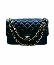 Load image into Gallery viewer, CHANEL Black Leather Handbag
