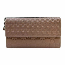 Load image into Gallery viewer, GUCCI Pale Pink Leather Monogram Wallet
