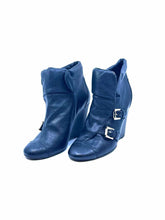 Load image into Gallery viewer, CHANEL Size 8 Black Leather Ankle Boot
