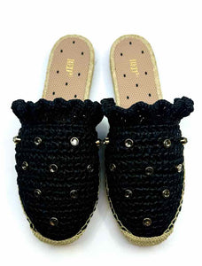 VALENTINO RED Espadrille Mules | Size 9