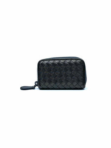 BOTTEGA VENETA Metallic Leather Wallet