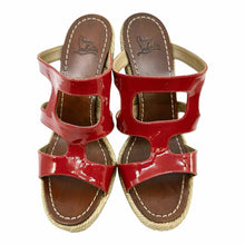 Load image into Gallery viewer, CHRISTIAN LOUBOUTIN Patent Leather Wedge | 6
