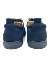 Load image into Gallery viewer, CHRISTIAN LOUBOUTIN Size 11 Black Suede Sneakers
