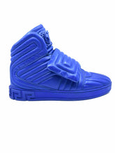 Load image into Gallery viewer, VERSACE Size 9 Blue Men's Sneakers
