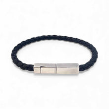 Load image into Gallery viewer, BOTTEGA VENETA Black Leather Bracelet
