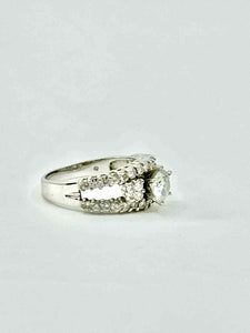 Fine Jewelry White Gold Ring
