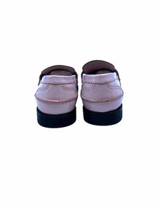 MIU MIU Size 9 Pink Patent Leather Solid Loafers