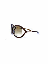 Load image into Gallery viewer, TOM FORD Brown Square Solid Sunglasses
