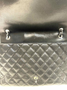 CHANEL Large Caviar Classic Handbag