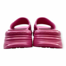 Load image into Gallery viewer, LOUIS VUITTON Size 11 Pink Rubber Monogram Slide
