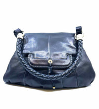 Load image into Gallery viewer, YVES SAINT LAURENT Black Leather Solid Handbag
