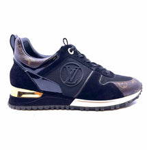 Load image into Gallery viewer, LOUIS VUITTON Size 8 Black, Browm Sneakers
