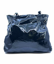 Load image into Gallery viewer, SALVATORE FERRAGAMO Black Patent Leather Solid Handbag
