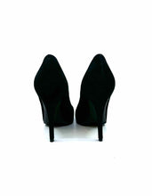 Load image into Gallery viewer, VALENTINO Size 8.5 Black Suede Pumps
