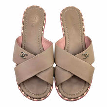 Load image into Gallery viewer, CHANEL Leather Sandals | 10
