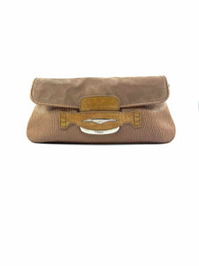 TODS Beige Suede Leather Solid Handbag