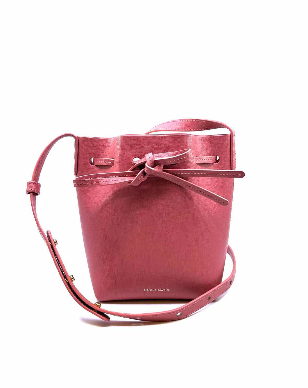 MANSUR GAVRIEL Pink Leather Solid Handbag