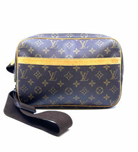 Load image into Gallery viewer, LOUIS VUITTON BROWN &amp; BEIGE Coated canvas Handbag
