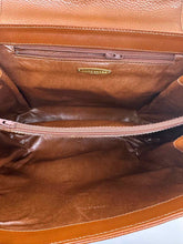 Load image into Gallery viewer, MARK CROSS Brown Leather Solid Handbag
