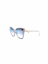 Load image into Gallery viewer, DITA Taupe Cat Eye Solid Sunglasses
