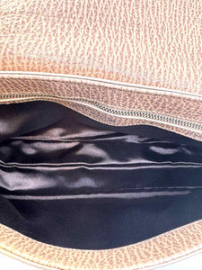 TODS Beige Suede Leather Solid Handbag