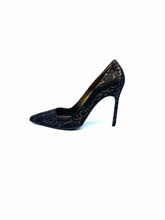 Load image into Gallery viewer, MANOLO BLAHNIK Size 8.5 Bronze Lizard Pumps

