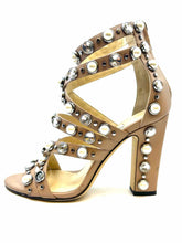 Load image into Gallery viewer, JIMMY CHOO Size 6 Nude Sandals
