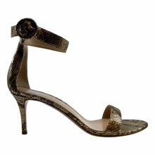 Load image into Gallery viewer, GIANVITO ROSSI Leather Metallic Sandals | 10

