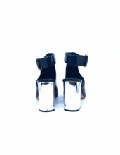 Load image into Gallery viewer, PRADA Size 7.5 Black Leather Pumps
