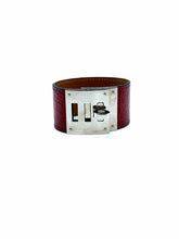 Load image into Gallery viewer, HERMES Burgundy Bracelet
