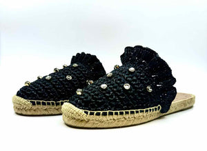 VALENTINO RED Espadrille Mules | Size 9