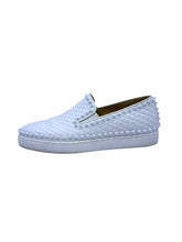 Load image into Gallery viewer, CHRISTIAN LOUBOUTIN Size 10 White Flats
