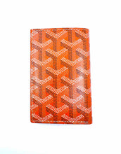 Load image into Gallery viewer, GOYARD Orange Leather Card Holder
