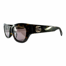 Load image into Gallery viewer, GUCCI Gold Cat Eye Tortious Sunglasses
