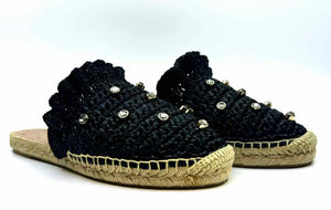 VALENTINO RED Espadrille Mules | Size 9
