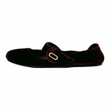 Load image into Gallery viewer, PRADA Mary Jane Velvet Flats | 7.5
