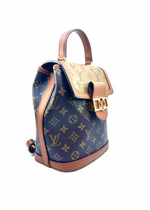 LOUIS VUITTON Brown Coated canvas LOGO Handbag