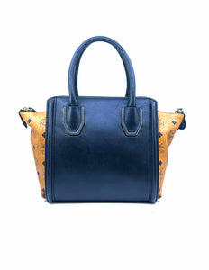 MCM Black, Brown Leather Handbag