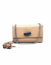 Load image into Gallery viewer, GUCCI Miss Bamboo Tan Leather Studs Handbag
