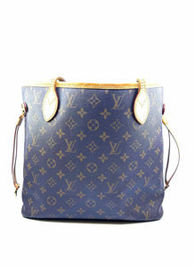 LOUIS VUITTON NEVERFULL MM Brown Coated canvas Monogram Handbag
